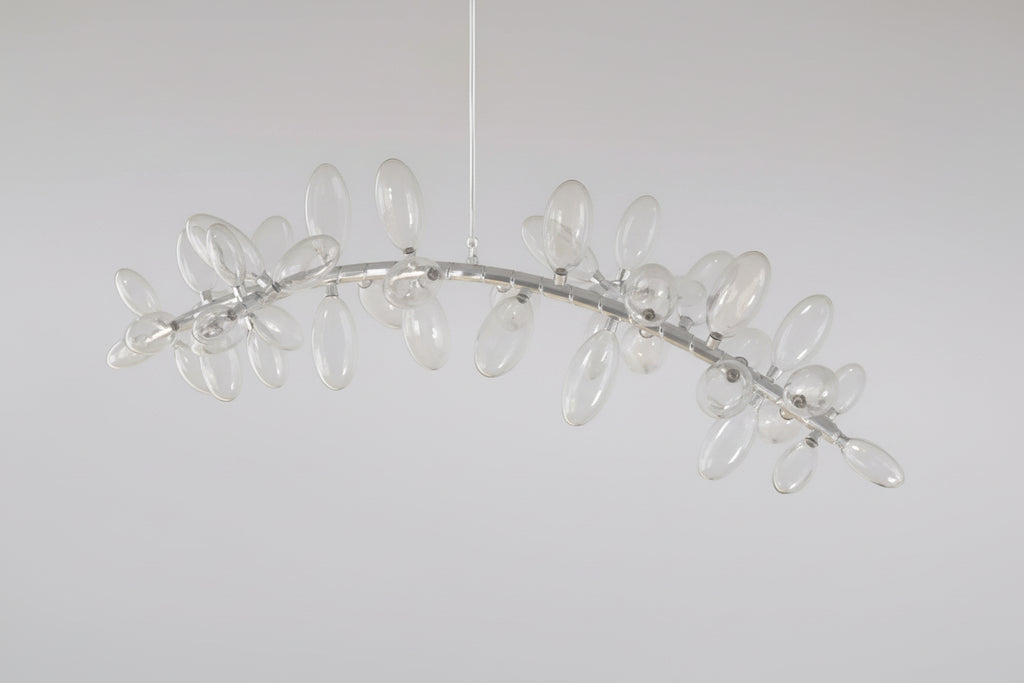Kevin Art Grape 44-Light Chandelier 76"W -kimoylights