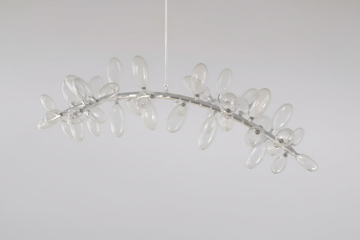 Kevin Art Grape 44-Light Chandelier 76"W -kimoylights
