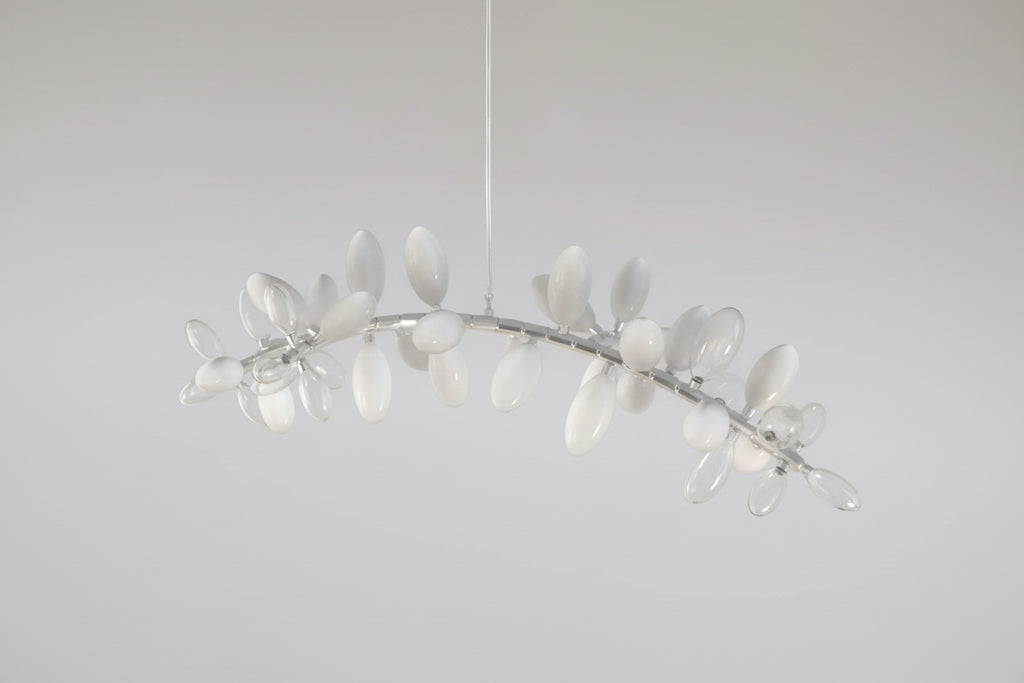 Kevin Art Grape 44-Light Chandelier 76"W -kimoylights