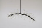 Kevin Art Grape 44-Light Chandelier 76"W -kimoylights