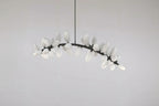 Kevin Art Grape 44-Light Chandelier 76"W-kimoylights