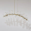 Kevin Art Grape 44-Light Chandelier 76"W-kimoylights