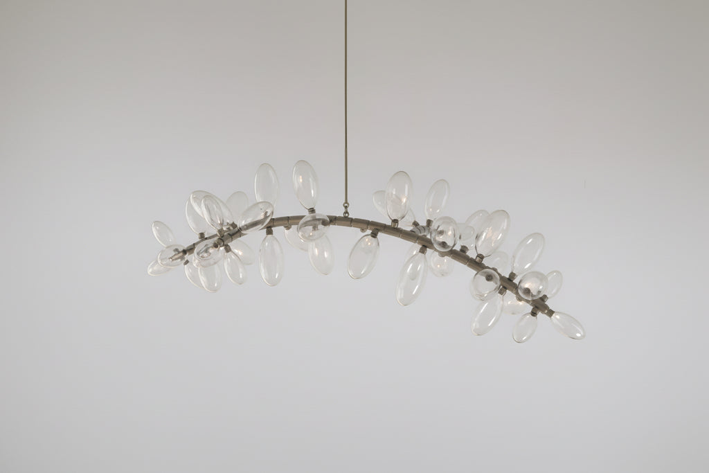 Kevin Art Grape 44-Light Chandelier 76"W -kimoylights