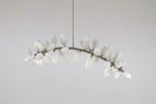 Kevin Art Grape 44-Light Chandelier 76"W-kimoylights
