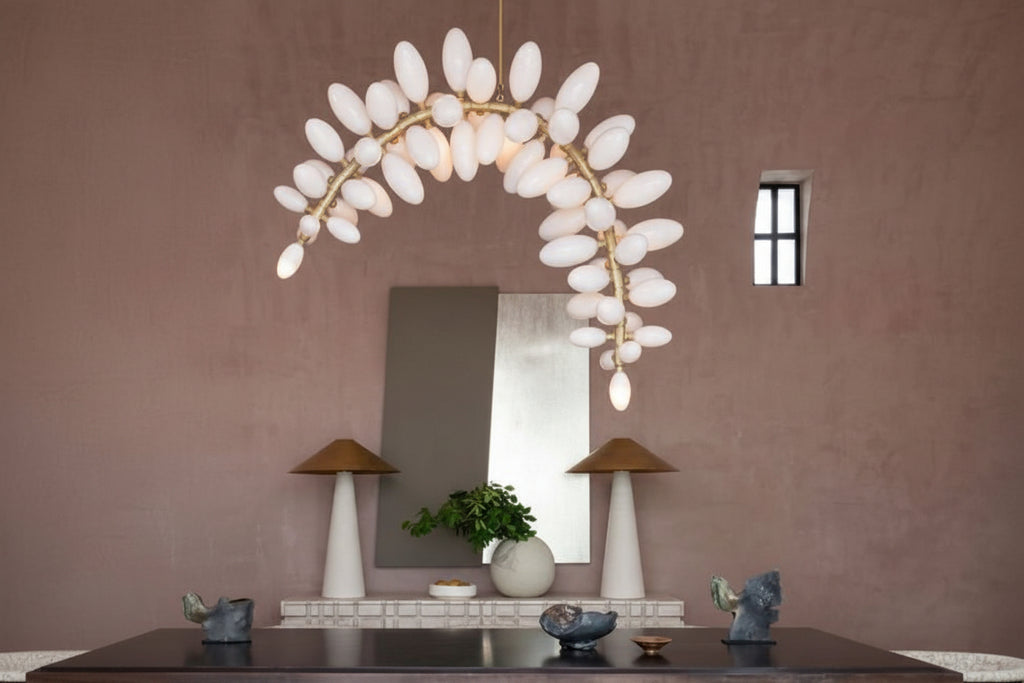 Kevin Art Grape 61-Light Chandelier 56"W -kimoylights