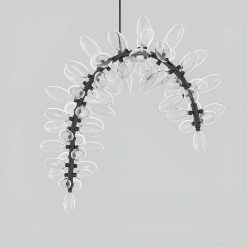 Kevin Art Grape 61-Light Chandelier 56"W -kimoylights