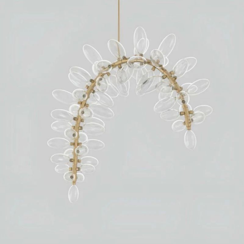 Kevin Art Grape 61-Light Chandelier 56"W -kimoylights