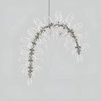 Kevin Art Grape 61-Light Chandelier 56"W-kimoylights