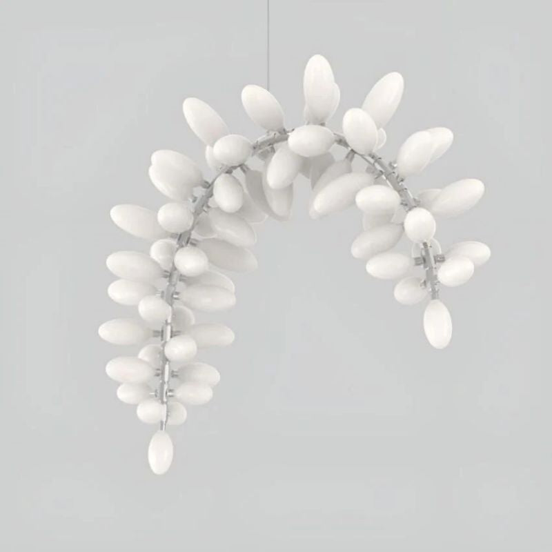 Kevin Art Grape 61-Light Chandelier 56"W-kimoylights