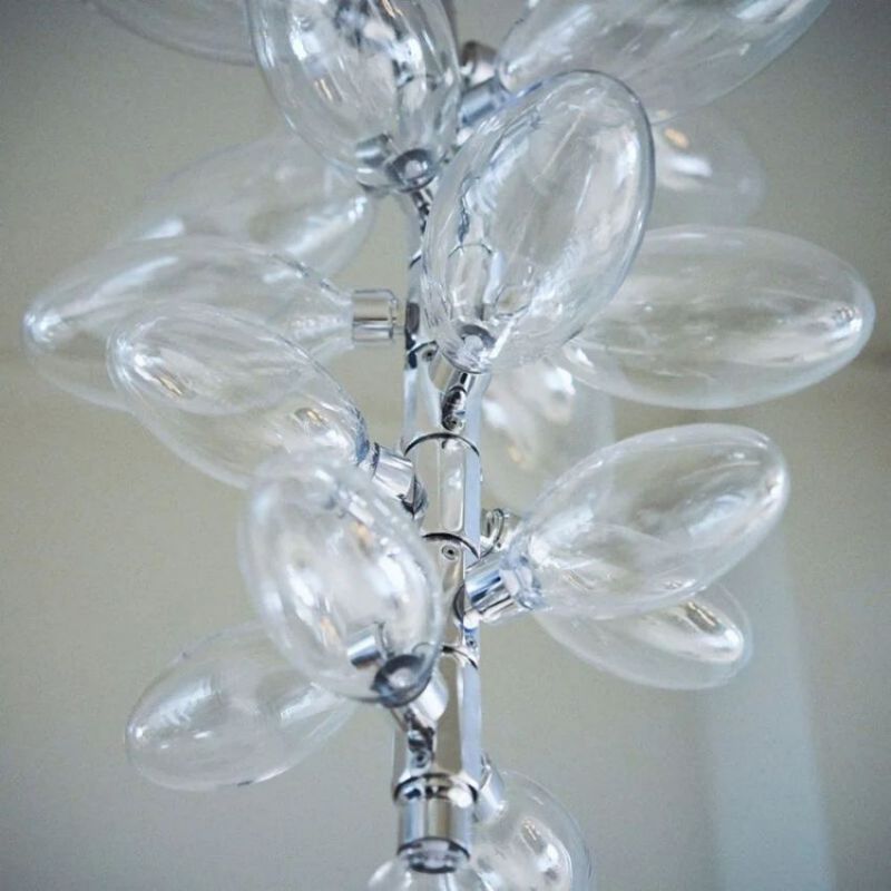 Kevin Art Grape 77-Light Chandelier 21"W -kimoylights