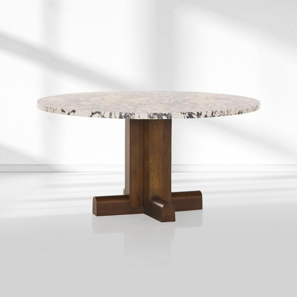 Khodier Round Dining Table
