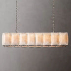 Kiko Calcite Rectangular Chandelier 54"