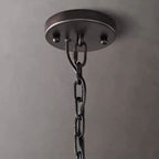 Kiko Calcite Round Chandelier 19"