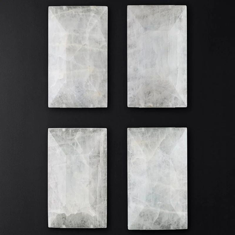 Kiko Calcite Triple Alabaster Wall Sconce