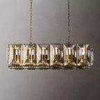 Kiko Crystal Rectangular Chandelier 42"