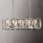 Kiko Crystal Rectangular Chandelier 42"
