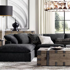 Kiko Crystal Round Chandelier 43"