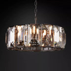 Kiko Crystal Round Chandelier 31"
