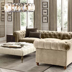 Kiko Crystal Round Chandelier 43"