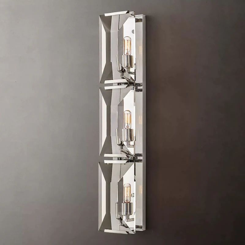 Kiko Crystal Triple Wall Sconce