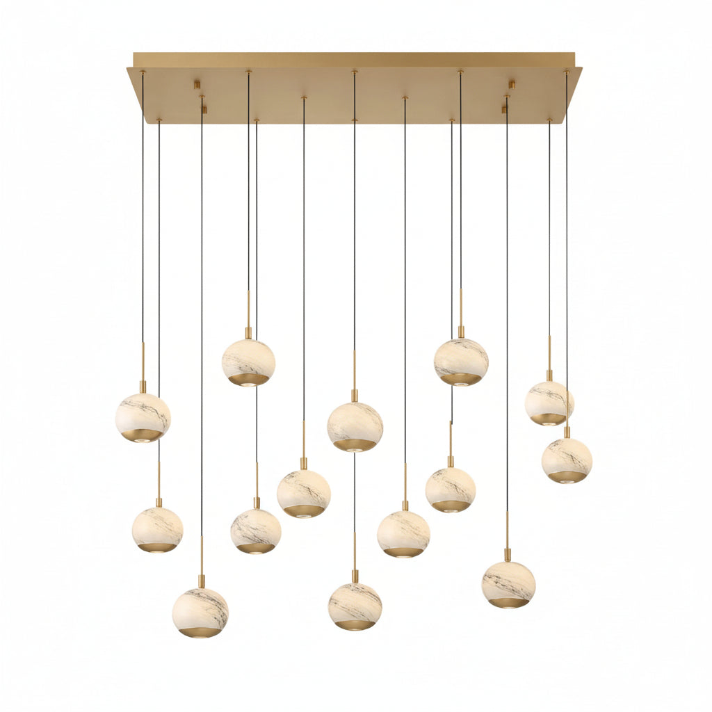 Baveno Lights Linear LED Chandelier