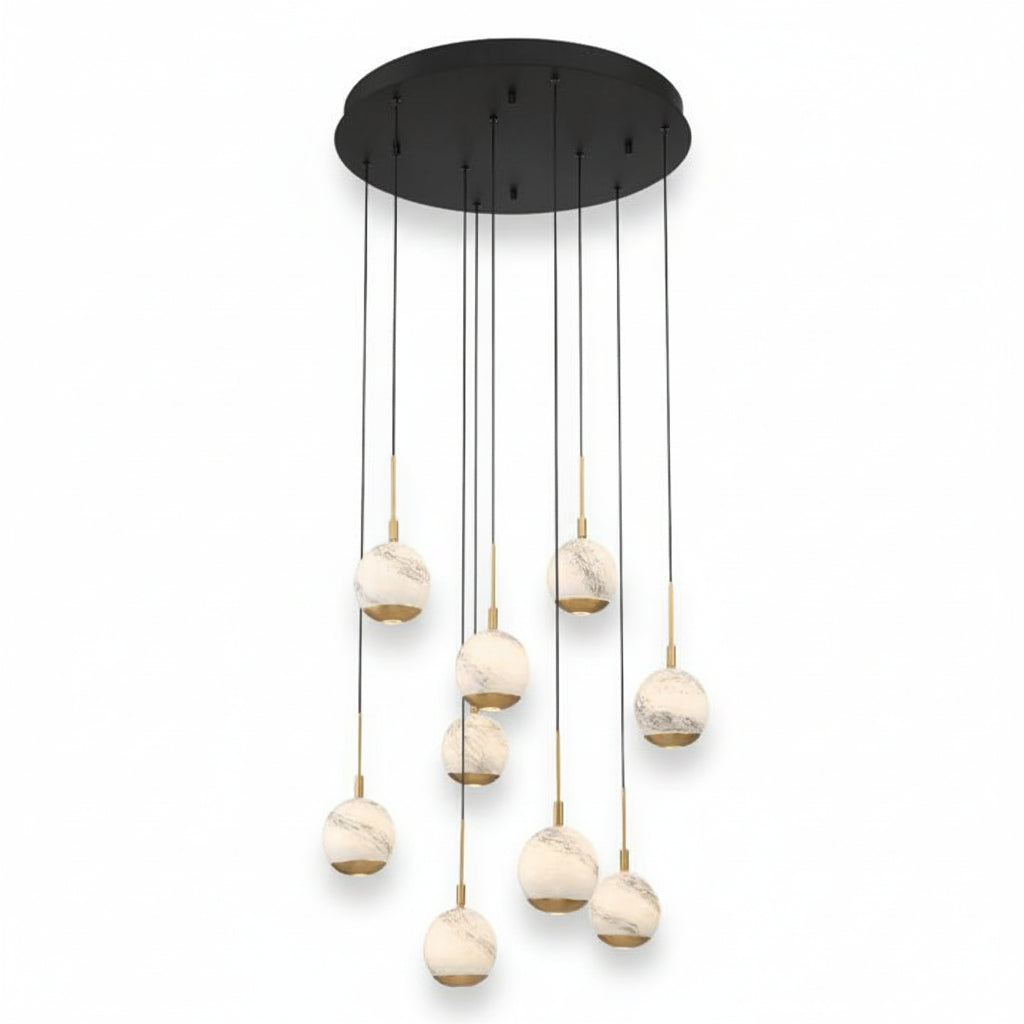 Baveno Lights Round LED Chandelier