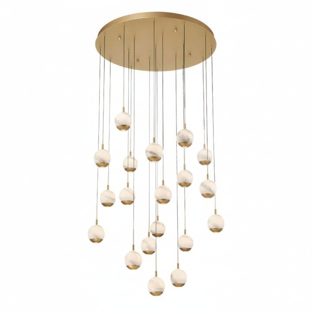 Baveno Lights Round LED Chandelier