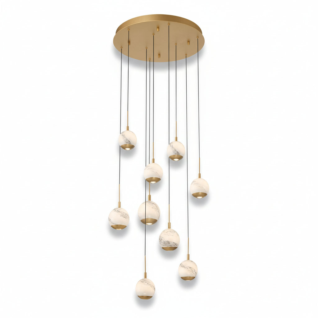 Baveno Lights Round LED Chandelier