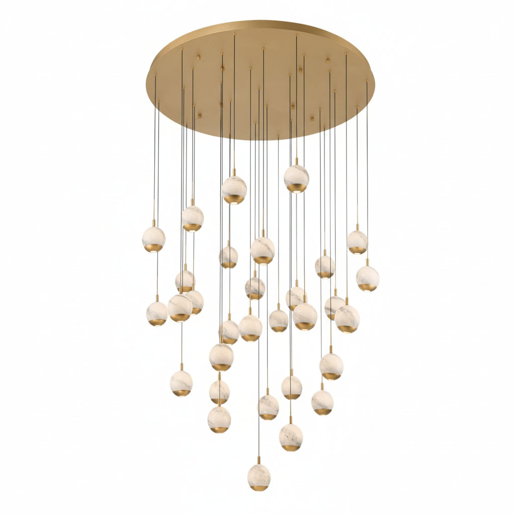 Baveno Lights Round LED Chandelier