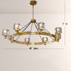 Demaret Round Chandelier 48''