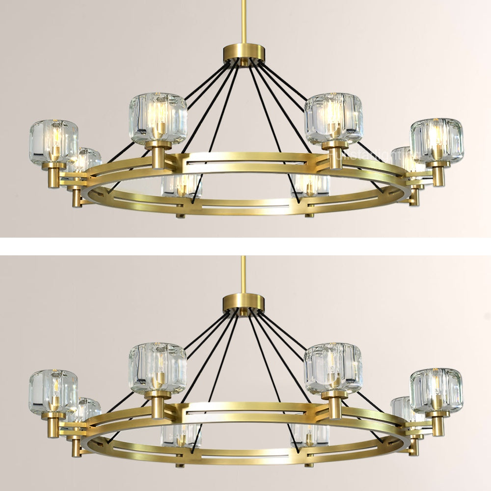 Demaret Round Chandelier 48''