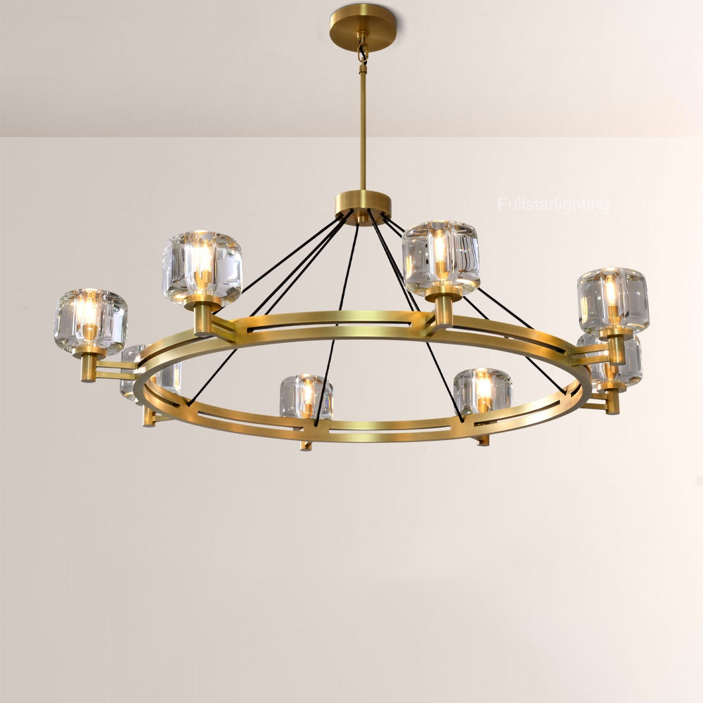 Demaret Round Chandelier 60''