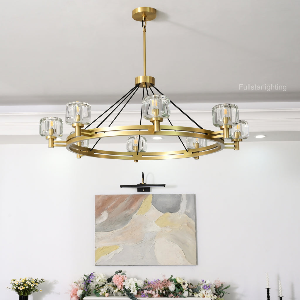 Demaret Round Chandelier 60''