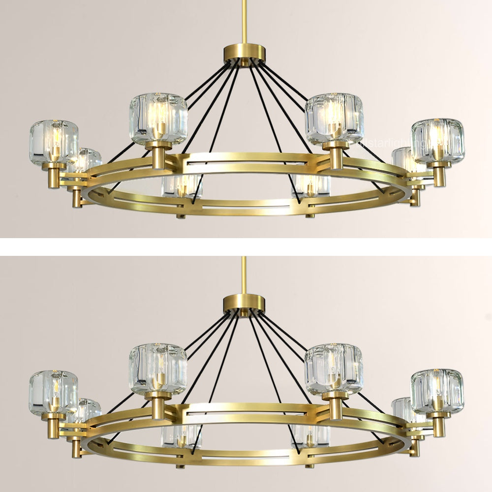 Demaret Round Chandelier 60''