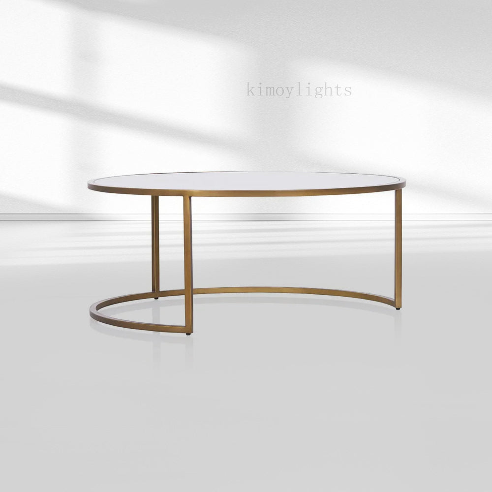 Knox Round Nesting Coffee Tables (set of 2)