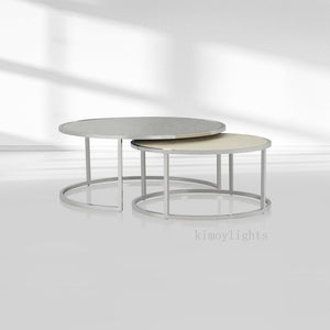 Knox Round Nesting Coffee Tables (set of 2)