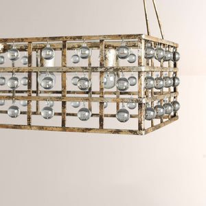 La Cage Rectangular Chandelier