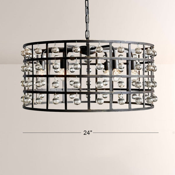 La Cage Round Chandelier