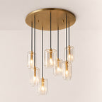 Lacore Clear Glass Cluster Chandelier