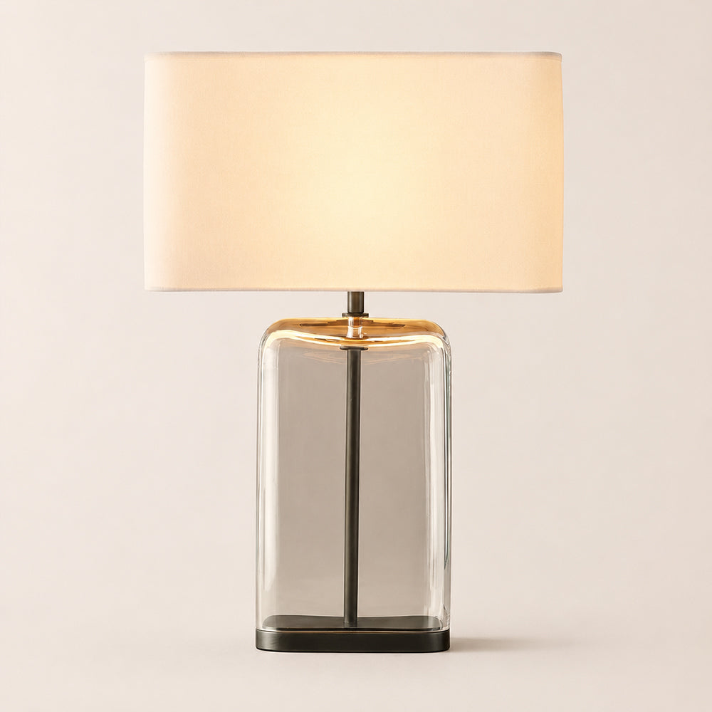 Lacore Clear Glass Table Lamp