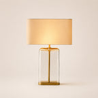 Lacore Clear Glass Table Lamp
