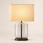 Lacore Clear Glass Table Lamp
