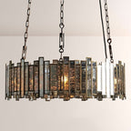 Lailan Antique Glass Lailar Round Chandelier_001