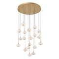 Adelfia 19 Light Round LED Chanderlier