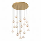 Adelfia 19 Light Round LED Chanderlier