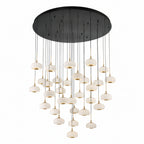 Adelfia 31 Light Round LED Chanderlier