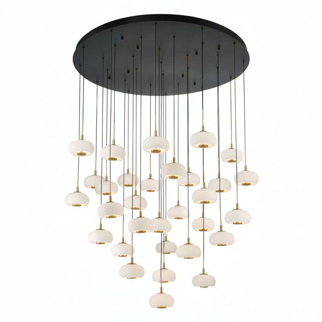Adelfia 31 Light Round LED Chanderlier