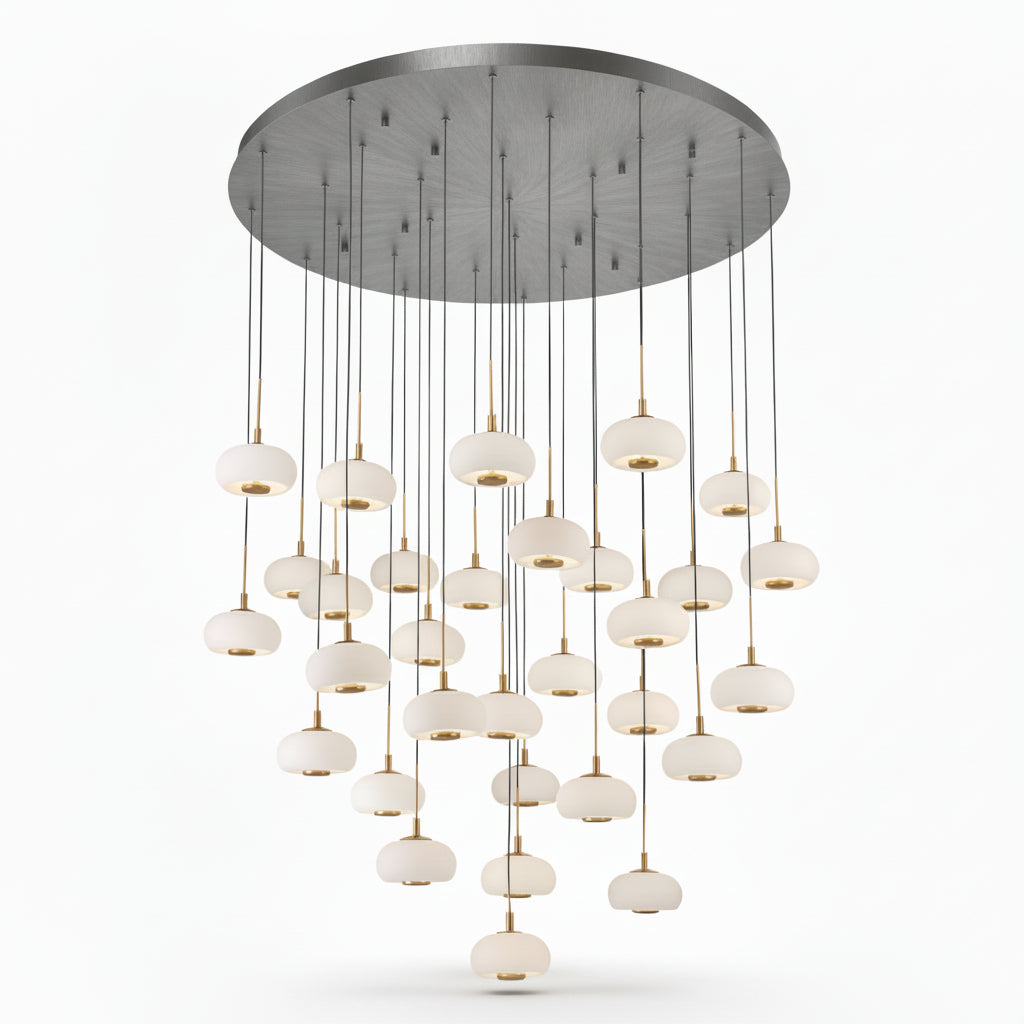Adelfia 31 Light Round LED Chanderlier