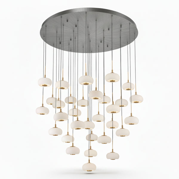 Adelfia 31 Light Round LED Chanderlier