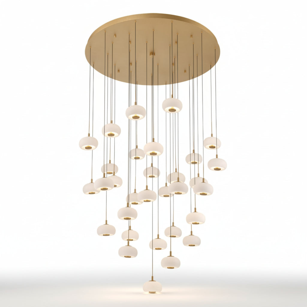 Adelfia 31 Light Round LED Chanderlier